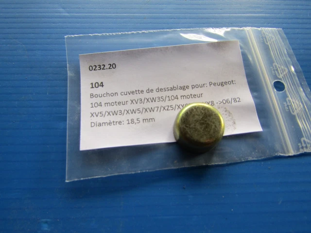 BOUCHON CUVETTE DE dessablage pour Peugeot 104 EUR 3,52 PicClick FR