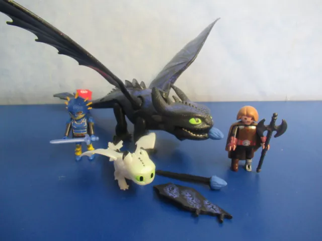 70037 Drache Dragon Ohnezahn Babydrache  z 9234 Berk Ritterburg Playmobil 3479