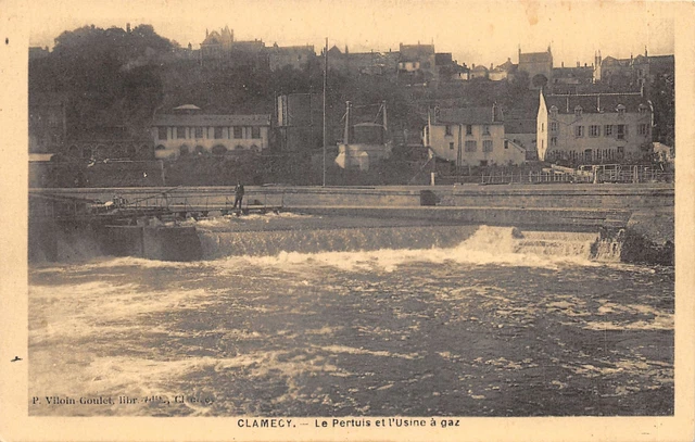 58-Clamecy-Le Pertuis Et L Gas Plant-N°6023-F/0219