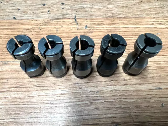 Procunier 3E Tap Collets (5) Pcs.  1/4 5/16 3/8 7/16 & 1/2