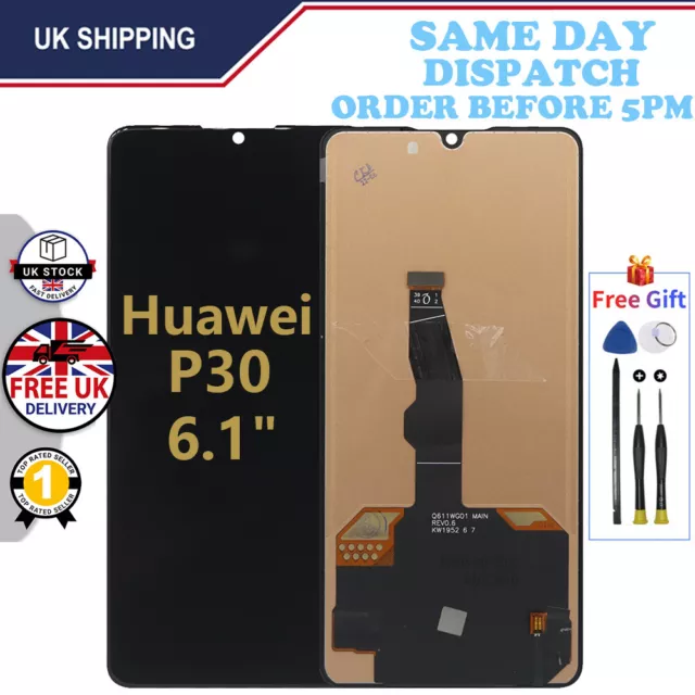 For Huawei P30 ELE-L29/L09 L04 LCD Display Touch Screen Digitizer Replacement