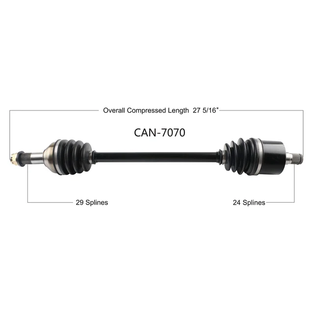 OPEN TRAIL CAN-7070 OE 2.0 Axle