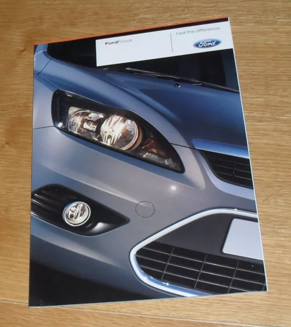 Ford Focus Brochure 2008 - ST Titanuim Zetec Style Studio - 1.4 2.5 1.6 2.0 TDCI