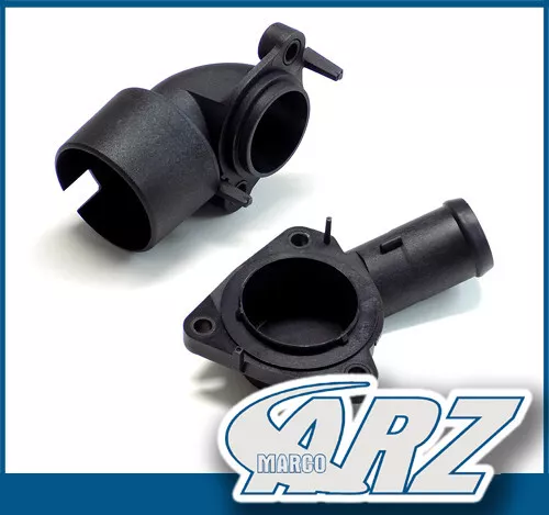 Kühlmittelflansch Stutzen Set für Thermostatgehäuse VW SEAT V5 VR5 Motor AGZ