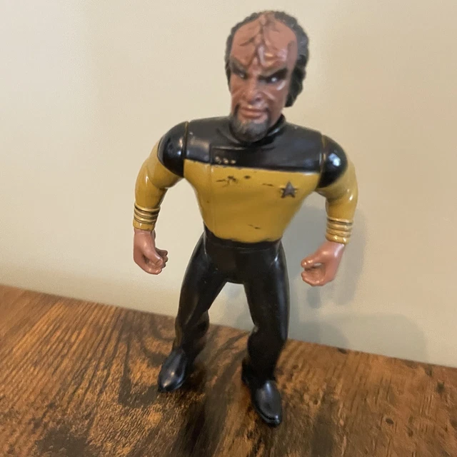 Star Trek Generations Lt. Commander Worf Figure 1994 Playmates Toys