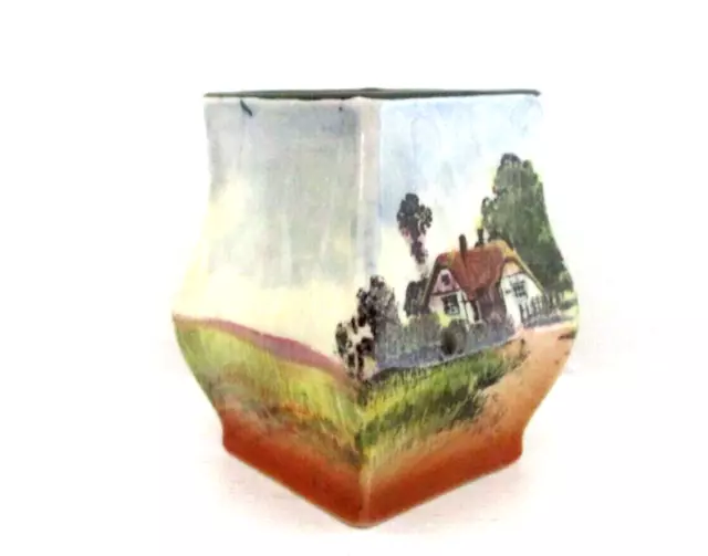 Rare Royal Doulton Seriesware Miniature Vase - Countryside D3647 - Excellent !! 2