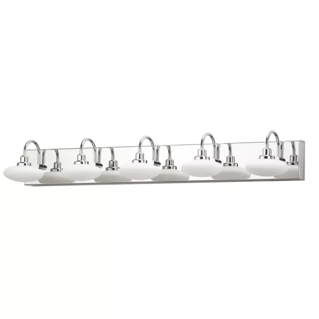 Dsyan HOME Chrome LED Vanity Light Fixtures,5-Light Wall Sconce Light,Bathroo...