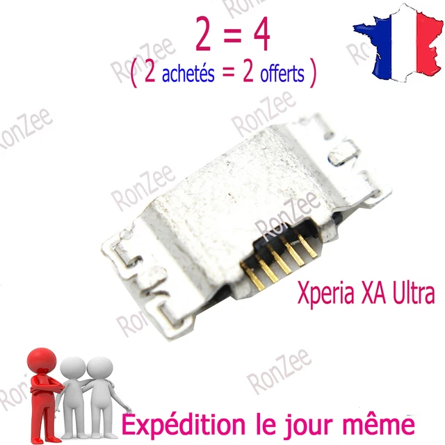 Connecteur De Charge Original Sony - Pour Xperia T3 D5103 Et T2 Ultra D5303, Neuf Sous Blister