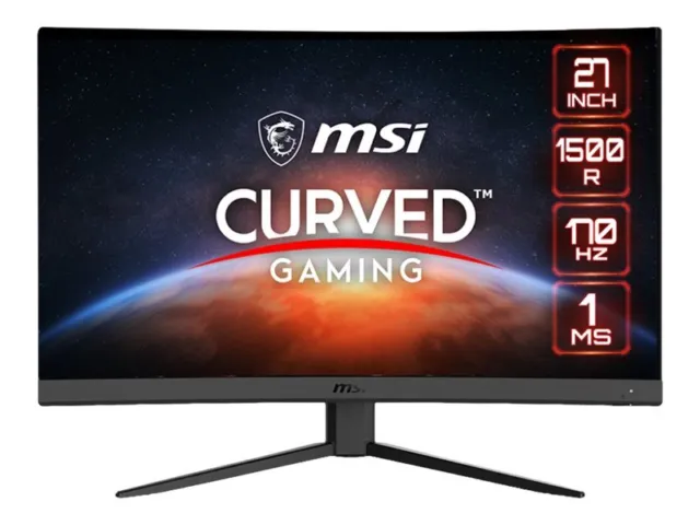 MSI Optix G27CQ4DE E2 LED monitor gaming curved 27" 2560 x 1440 9S6-3CB01T-028