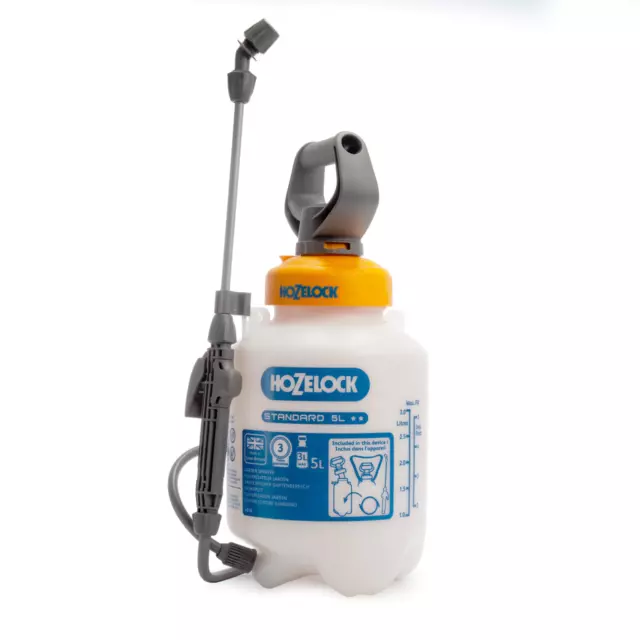 Hozelock 4230 Multipurpose Standard Garden Pressure Sprayer Washer 5 Litre 5L