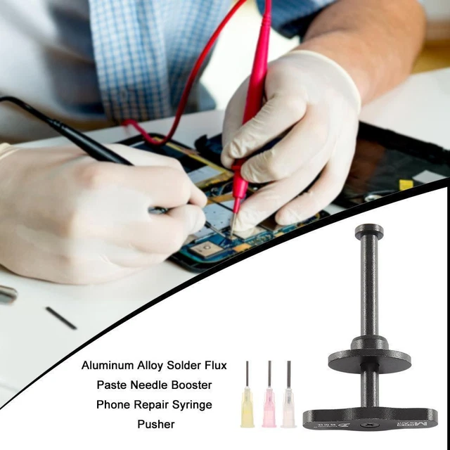 Siringa Salder Flux Booster Siringa Spingitore Saldatura Pasta Strumento di Propulsione