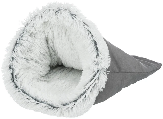 Sac Câlin Nid Douillet de Couchage Grotte pour Chat Peluche Lit Chien