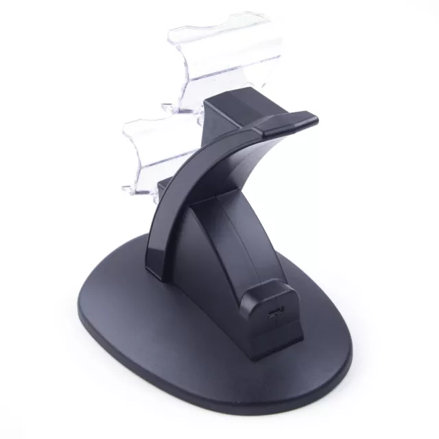 For Sony PS4 Dual Controller LED USB Charging Fast Charger Dock Station Stand 2