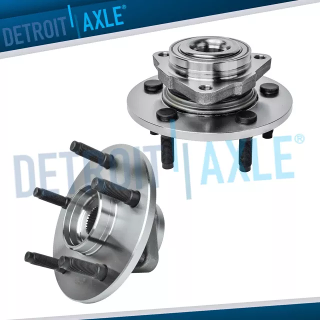 Front Wheel Bearing Hubs for 2002 2003 2004 2005 2006 2007 2008 Dodge Ram 1500