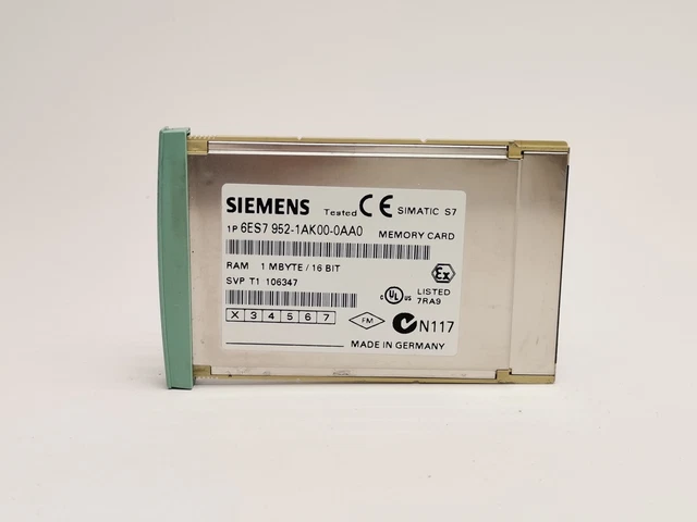 Simatic S7, Ram Memory Card 6Es7952-1Ak00-0Aa0 / #D A03I 0703