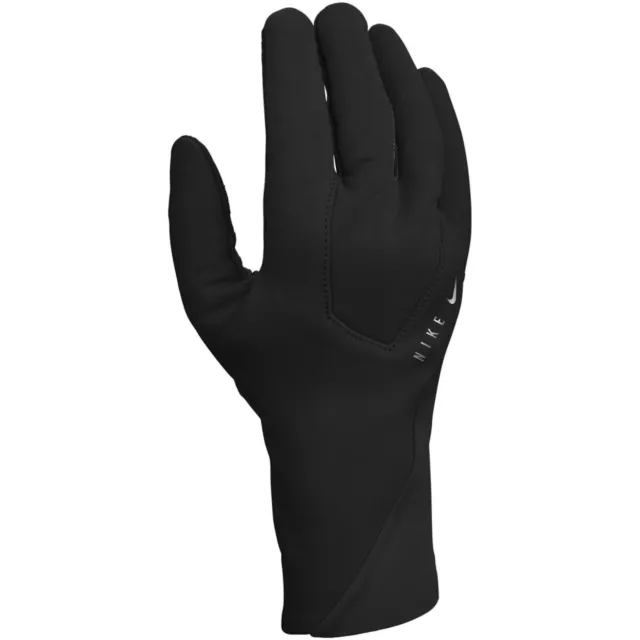 Nike Shield Phenom Womens Running Gloves Black Touchscreen N1000589 082 - SIZE L