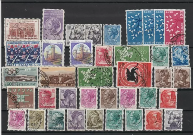 Italy Used Stamps ref 23066