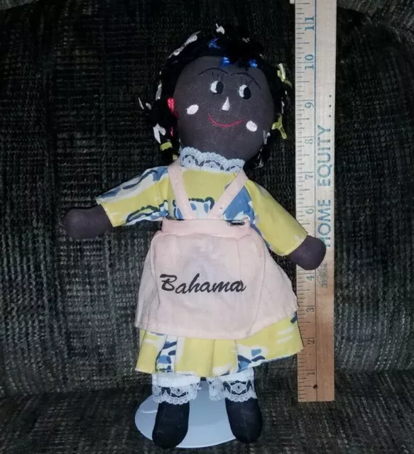 HANDMADE CLOTH BAHAMAS Ninkie Rag Doll 11