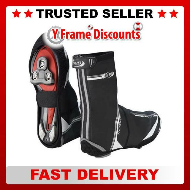 New BBB Speedflex Water Resistance Bike Cycle Overshoes Shoe Feet Cover RRP £35