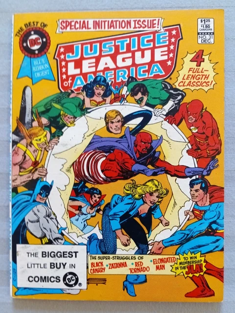 Best Of Dc Blue Ribbon Digest #31, Justice League Of America, 1982
