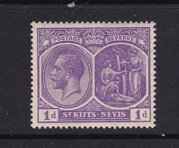 St. Kitts Nevis - SG 39 - u/m - 1922 - 1d - deep violet