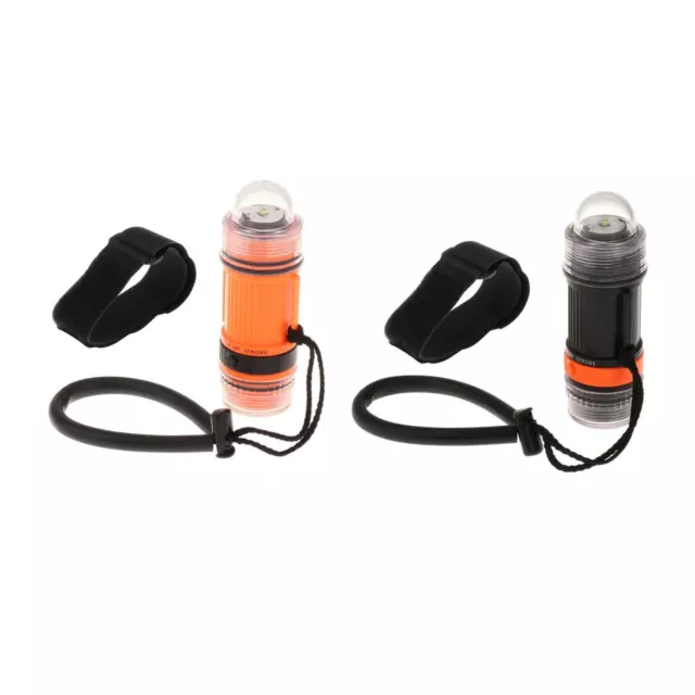 Diving Flashlight Dive Torch Bright Portable Scuba Diving Strobe Scuba Diving