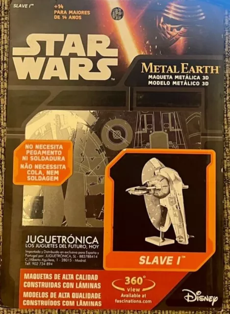 Maqueta oficial Star Wars con licencia Disney - Slave I