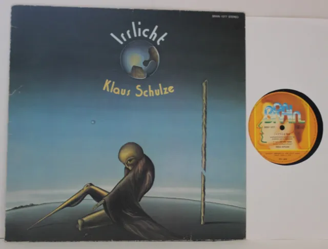 Klaus Schulze ‎– Irrlicht- LP D- Brain ‎– 1077