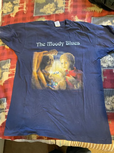 Vintage The Moody Blues T Shirt Ex-Large  1996 Summer Tour