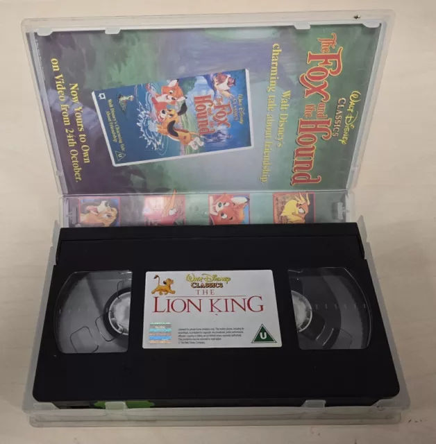 Walt Disney's Classics The Lion King VHS Ref00234 3