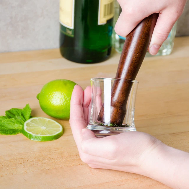 Usa Seller   Bar Muddler/Mojito Wood 8" Free Shipping Us Only