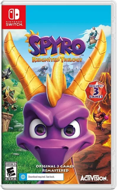 Spyro Reignited Trilogy Nintendo Switch Brand New Sealed