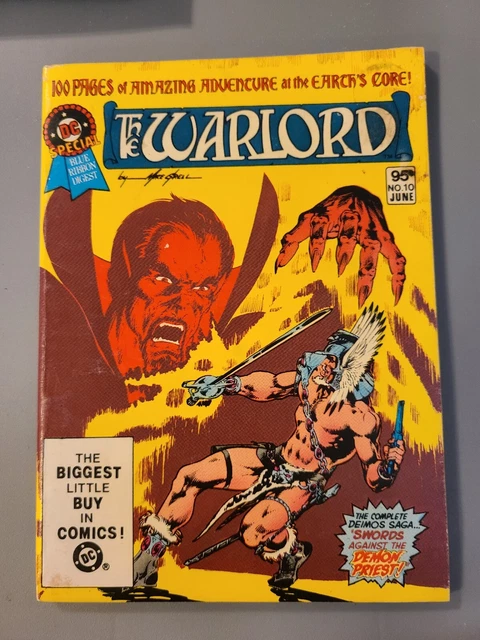 The Warlord Dc Special Blue Ribbon Digest- June #10 - 1981 - Good Condition
