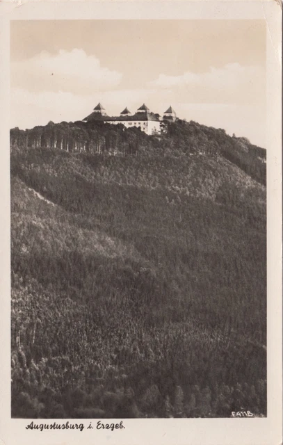Augustusburg i. Erzgeb   ,Ansichtskarte, gel.
