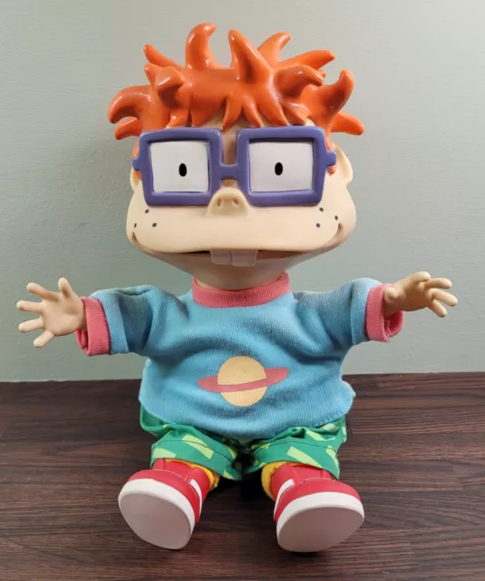 Rugrats Chuckie Finster Nickelodeon Vintage 1997 Plush Soft Toy