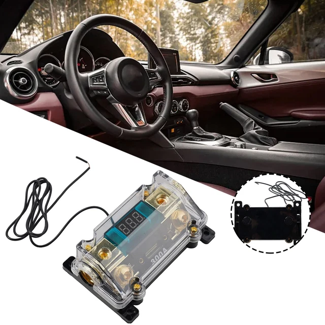 Reliable Performance ANL Fuse Holder 300 Amp for Car Audio LED Display