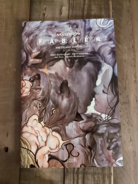 Fables Deluxe Edition Book 6 Hardcover Vertigo Graphic Novel By Bill Willingham