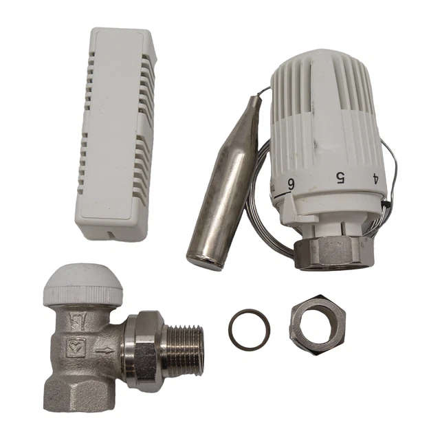 QUINN THERMOSTATIC RADIATOR Valve with Remote Sensor 1772461
