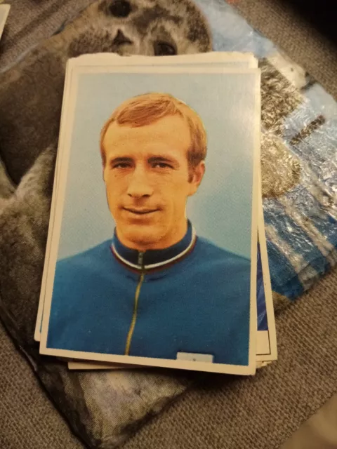 Xm38 FKS 1970 World Cup Soccer Stars Mexico 70 Sticker No 72