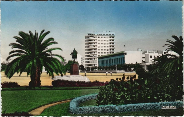 CPA AK CASABLANCA Place Lyautey MOROC (23041)