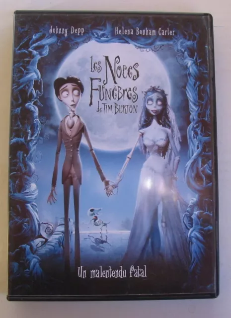 DVD LES NOCES FUNEBRES - Johnny DEPP / Helena BONHAM CARTER - Tim BURTON