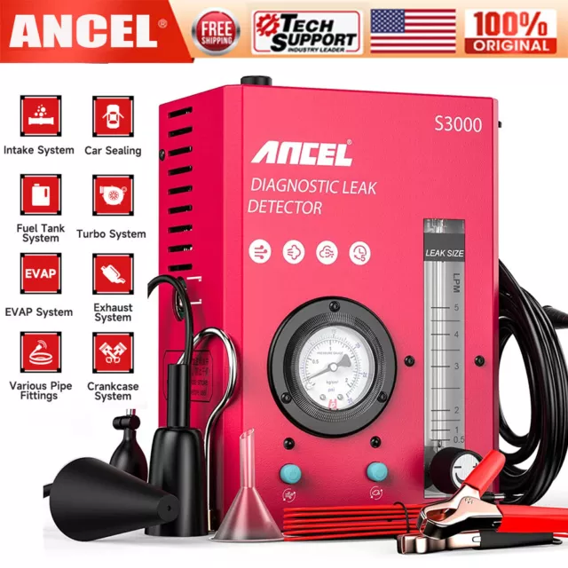 Ancel S3000 EVAP Smoke Machine Automotive Diagnostic Car Leak Detection Tester