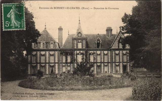 CPA Environs de BOISSEY-le-CHATEL - Domaine de Graveron (160170)