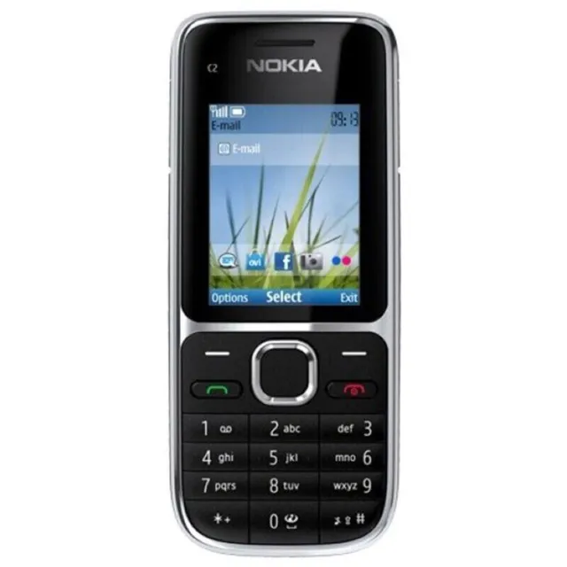 Nuovo Nokia C2-01 - Telephono cellulare (sbloccato) nero