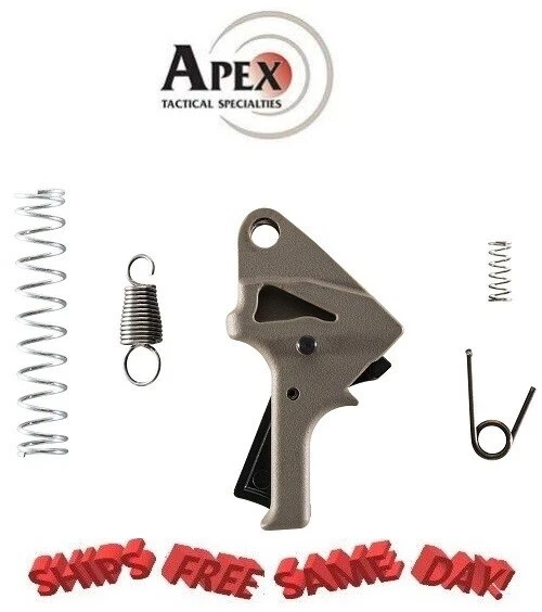 Apex Tactical Aluminum Action Enhancement Trigger For M&P 9mm/40/45/357 – Black, #100-064