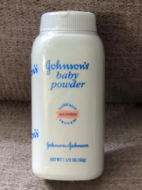 Johnson’s Baby Powder WITH TALC Original 1.5 oz NEW Sealed Purse Travel Size