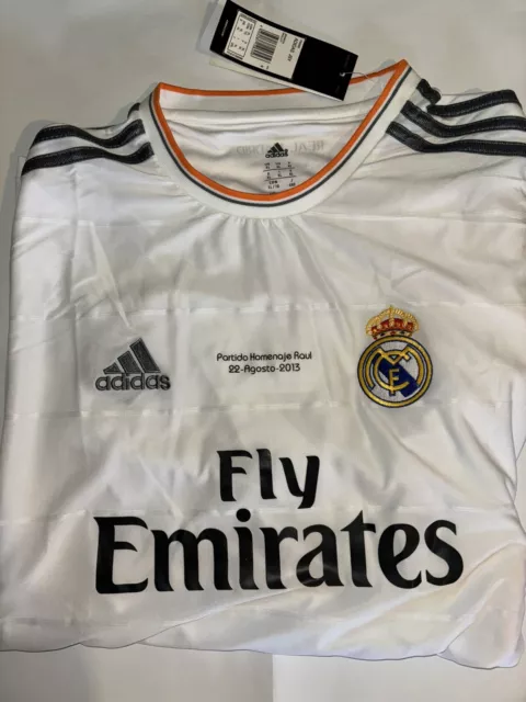 Maglia Real Madrid Partido Homenaje Raul 22 Agosto 2013