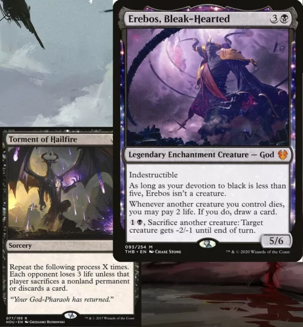Polukranos, Unchained 1x FOIL THB MTG Theros Beyond Death Mythic MINT black green Polukranos, Unchained 1x FOIL THB MTG Theros Beyond Death Mythic MINT black green
