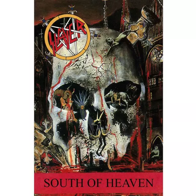Slayer 'South Of Heaven' Printed Flag - NEW OFFICIAL textile poster
