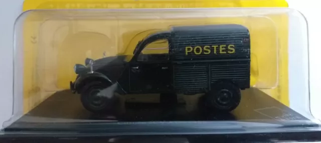 Universal Hobbies 1/43 - La poste PTT - Citroen 2 Cv Azu 7245